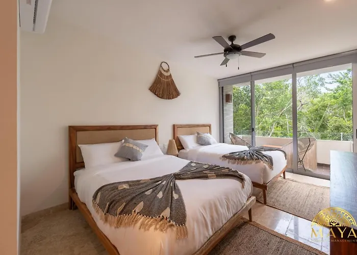 Nhoa 208c Lux 1br Jungle View In Aldea Zama Hébergement de vacances *
